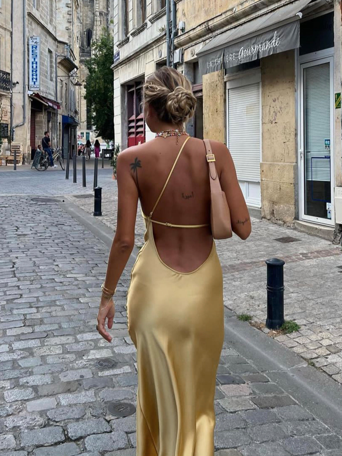 Moonlight Satin Dress