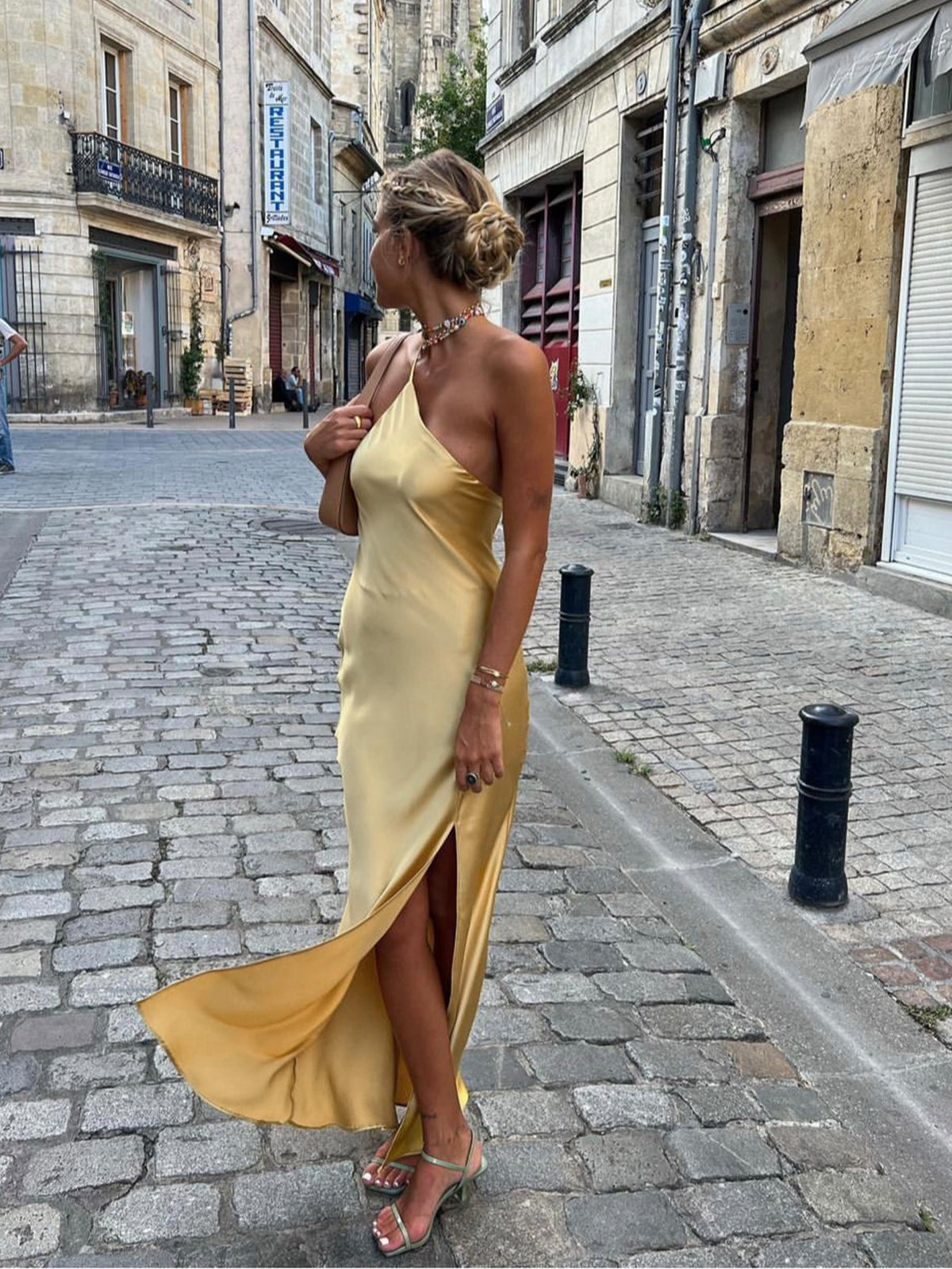 Moonlight Satin Dress